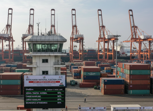 Bangladesh election day port operations update 2026